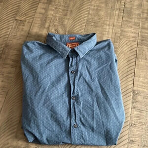 Mens Red Ale XL Long Sleeve Button Down Shirt by‎ Alesbury